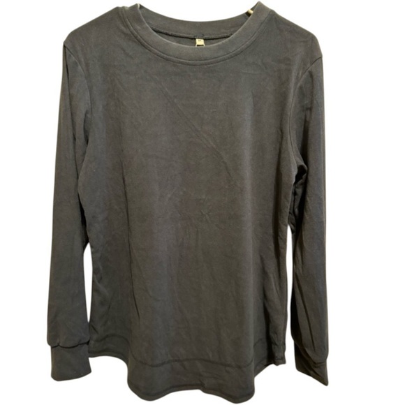 Yundai Tops - Yundai Navy Long Sleeve Navy Blue Crew Neck Sweatshirt Sz M